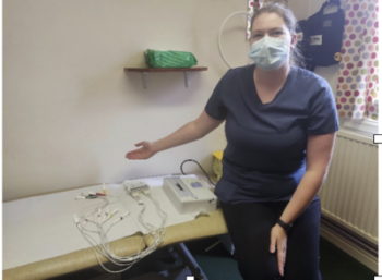 The Friends help KAMP to buy a new ECG